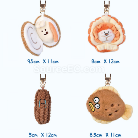 禮品訂造海鮮玩偶掛件紀念品