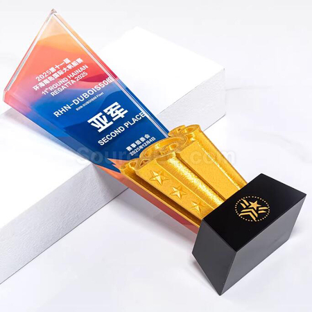 禮品訂造2026水晶獎座紀念品