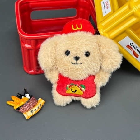 禮品訂造小狗毛絨公仔掛件紀念品