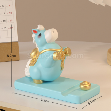 禮品訂造馬上來財手機支架紀念品