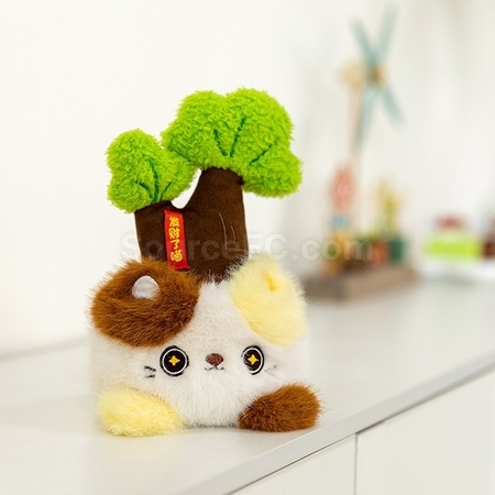 禮品訂造小貓植物盆栽紀念品