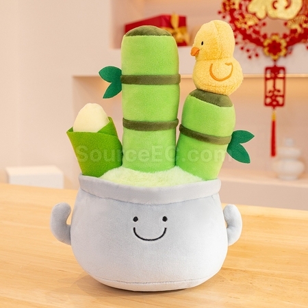 禮品訂造植物盆栽玩偶紀念品