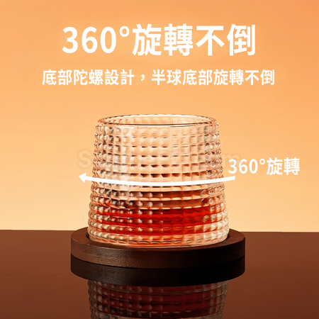 禮品訂造旋轉威士忌酒杯紀念品