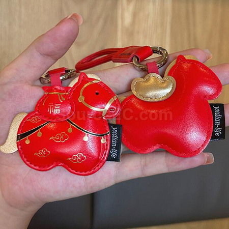 禮品訂造小馬鑰匙扣掛件紀念品