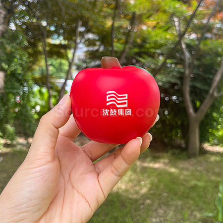禮品訂造蘋果壓力球捏捏樂紀念品