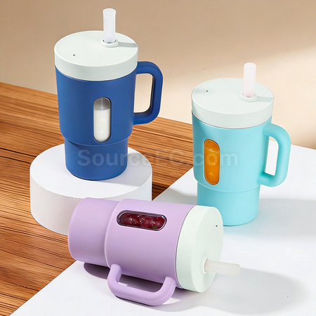 禮品訂造防漏吸管杯紀念品