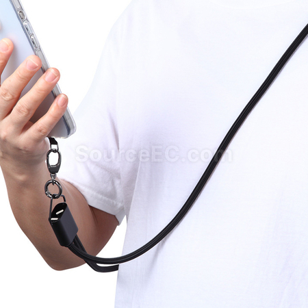 手機掛繩充電線
