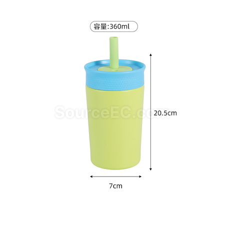 禮品訂造不銹鋼保溫隨行吸管杯紀念品