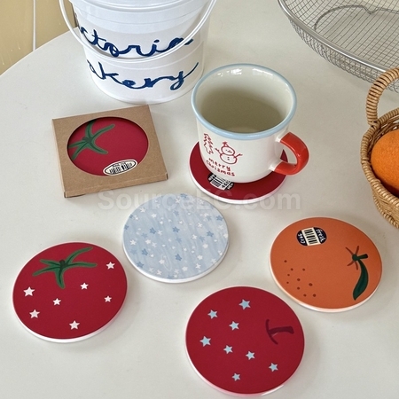 禮品訂造隔熱杯墊紀念品