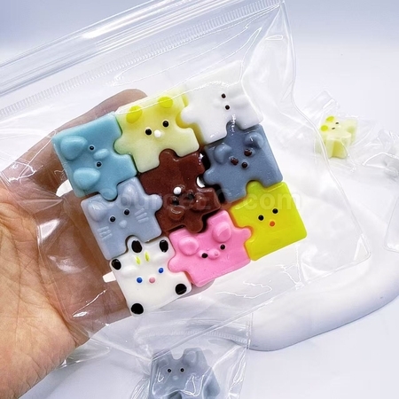 禮品訂造動物拼圖捏捏樂減壓玩具紀念品