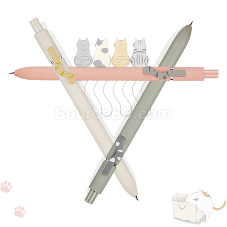 禮品訂造貓尾巴中性筆紀念品