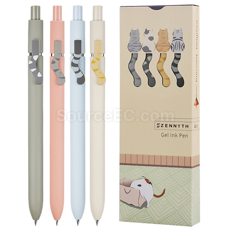 禮品訂造貓尾巴中性筆紀念品
