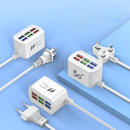 禮品訂造便攜桌面多口充電器紀念品