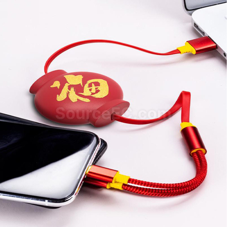 禮品訂造三合一數據線紀念品