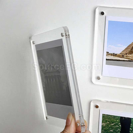 禮品訂造亞克力小卡照片相片相框冰箱貼紀念品