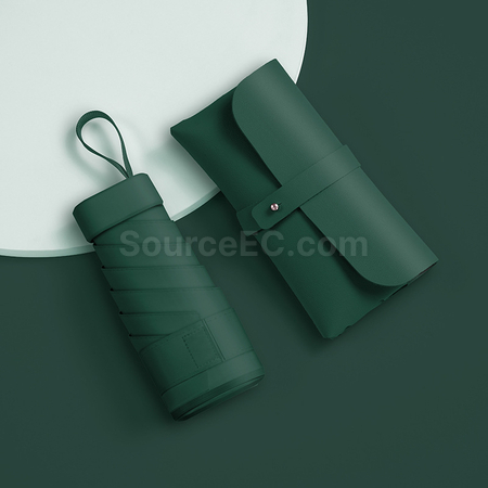 禮品訂造口袋皮包超輕傘紀念品
