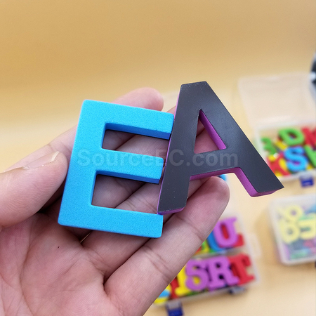 禮品訂造EVA字母數字冰箱貼紀念品