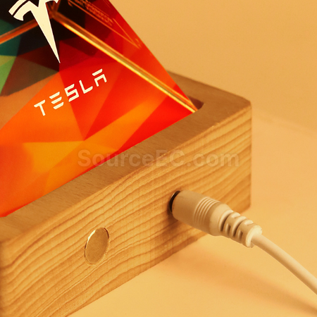 禮品訂造發光水晶獎座紀念品