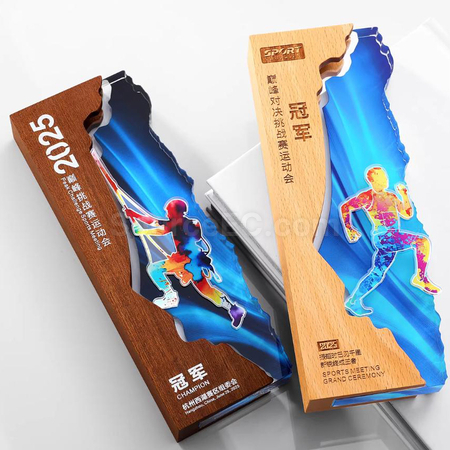禮品訂造創意木獎座紀念品