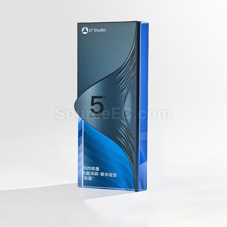 禮品訂造金屬水晶獎座紀念品