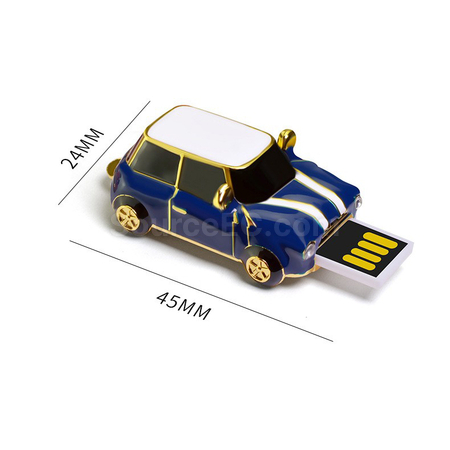 禮品訂造復古汽車造型USB手指紀念品