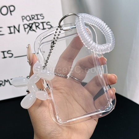 禮品訂造透明滑蓋卡套紀念品
