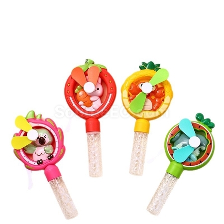 禮品訂造手壓泡泡風扇紀念品