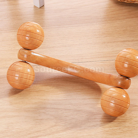 禮品訂造木質滾輪按摩器紀念品