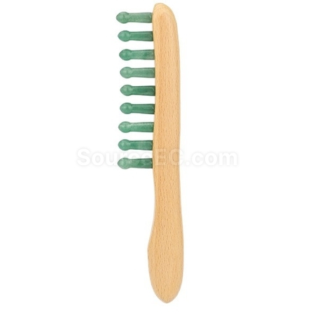 禮品訂造玉石按摩梳紀念品