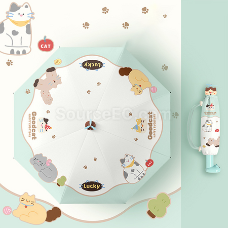 禮品訂造小猫晴雨傘紀念品