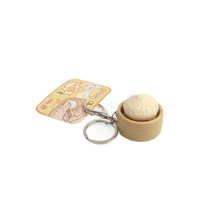 禮品訂造趣味減壓按鍵鑰匙扣紀念品
