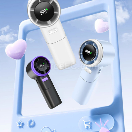 禮品訂造多角度旋轉折疊手持風扇紀念品