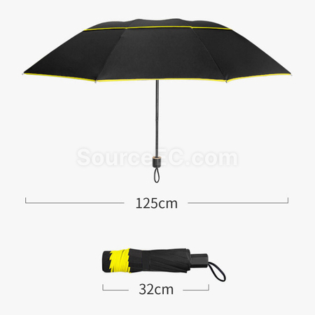 禮品訂造10骨商務手動折疊雨傘紀念品