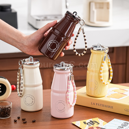 316不鏽鋼手提牛奶保溫杯