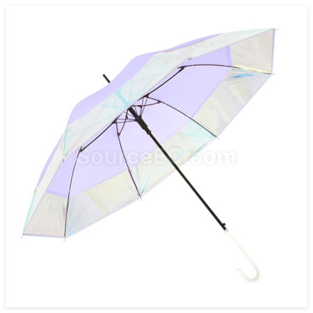 禮品訂造極光鐳射幻彩雨傘紀念品
