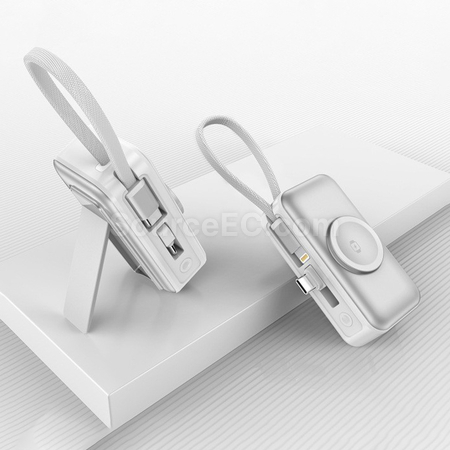 禮品訂造三合一膠囊便攜式充電器紀念品