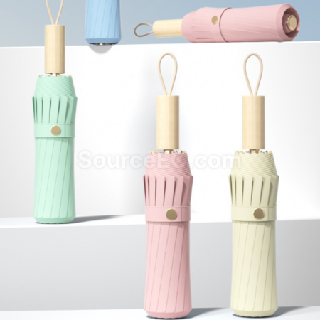 禮品訂造加強雙骨折疊晴雨傘紀念品