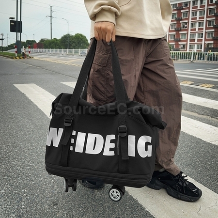 禮品訂造旅行可伸縮帶輪滑旅行袋紀念品