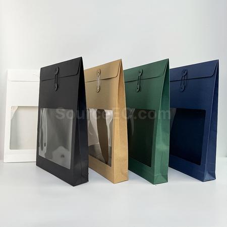 禮品訂造開窗牛皮袋紀念品
