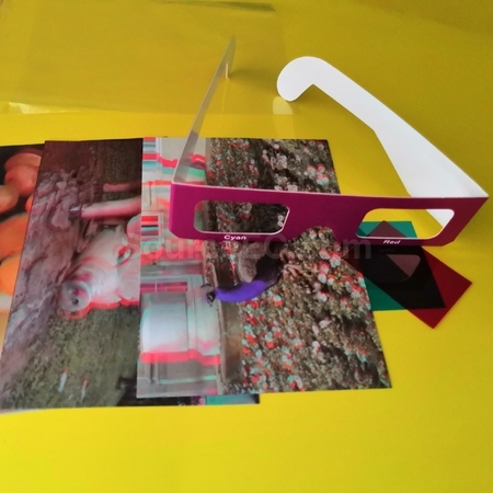 禮品訂造3D紙眼鏡紀念品