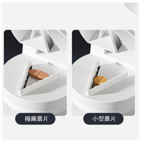 禮品訂造便攜計時分裝藥盒紀念品
