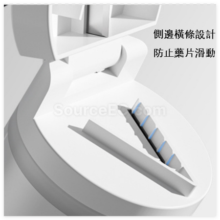 禮品訂造便攜計時分裝藥盒紀念品