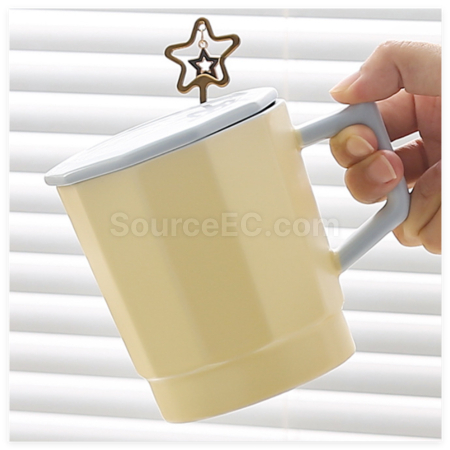 禮品訂造撞色陶瓷杯紀念品