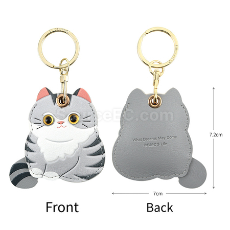 禮品訂造貓咪門禁卡套鑰匙扣掛件紀念品