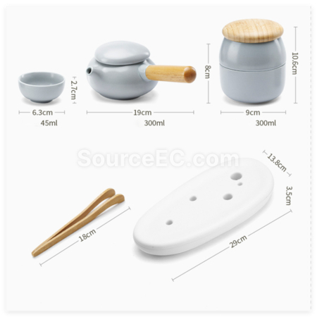 禮品訂造便攜式旅行茶具紀念品