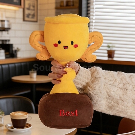 禮品訂造獎座毛絨公仔紀念品