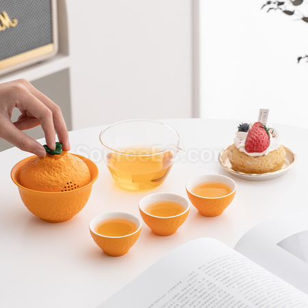 禮品訂造便攜式旅行茶具紀念品