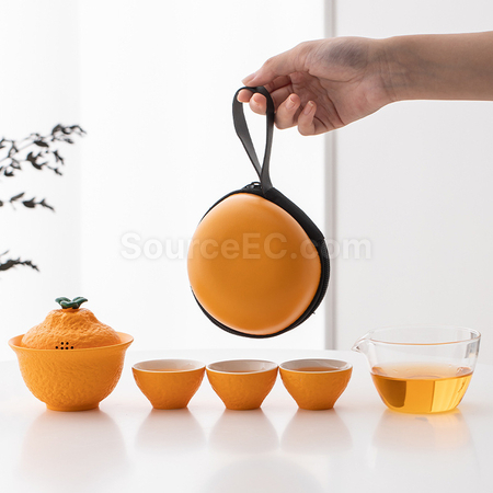 禮品訂造便攜式旅行茶具紀念品