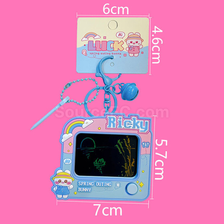 禮品訂造電子畫板鑰匙扣紀念品