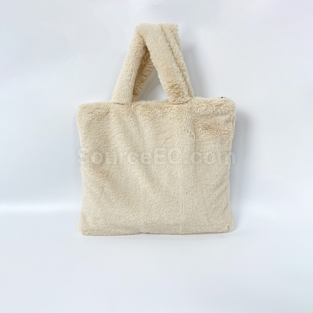 禮品訂造毛絨袋兔絨包紀念品